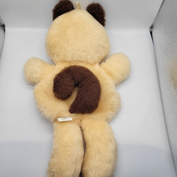 Vintage Hallmark Cards From 1993 Plush Stocking Stuffable Cream/Brown Soft Dog - Picture 2 of 13